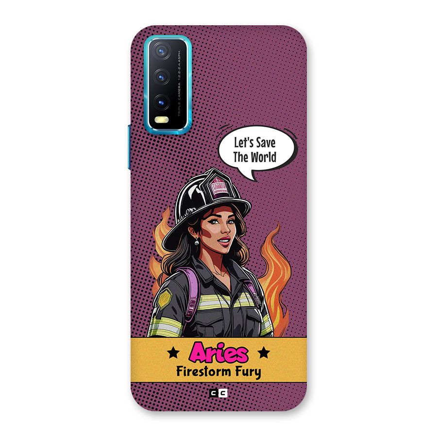Aries Fury Back Case for Vivo Y20