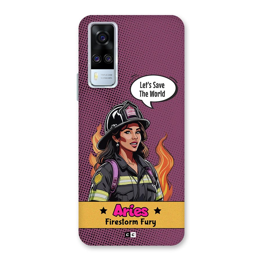 Aries Fury Back Case for Vivo Y31