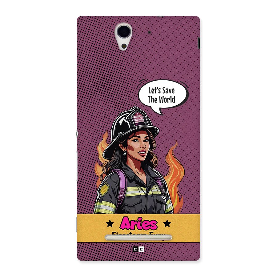 Aries Fury Back Case for Xperia C3
