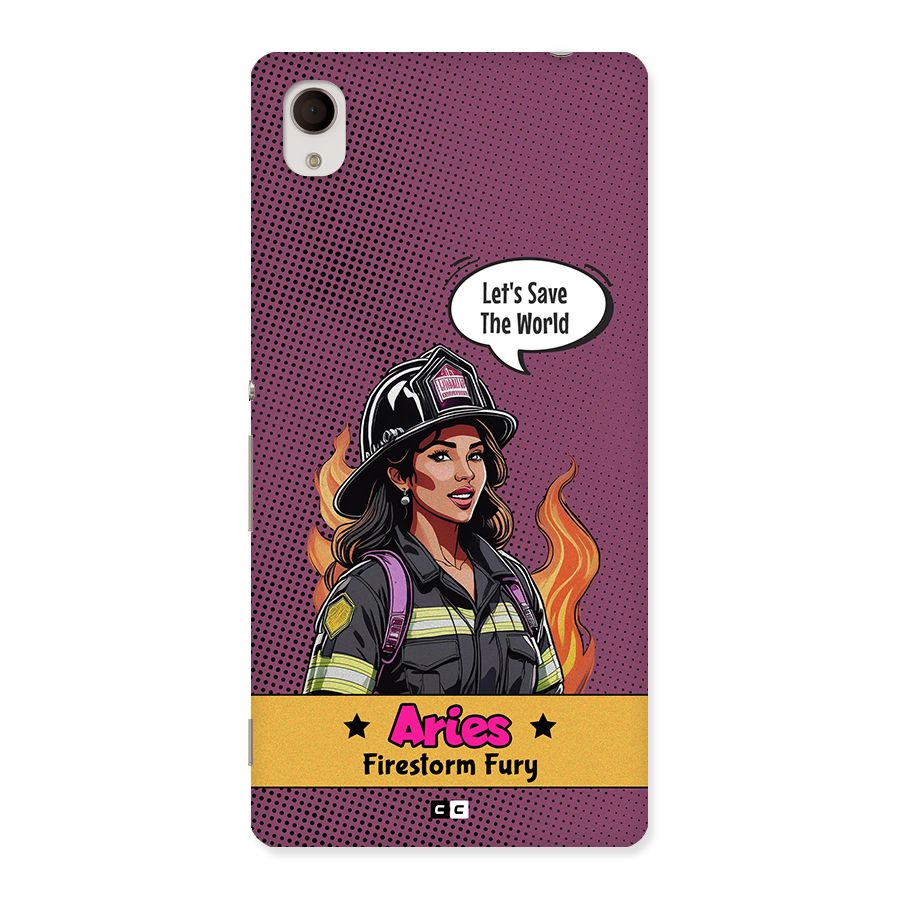 Aries Fury Back Case for Xperia M4 Aqua
