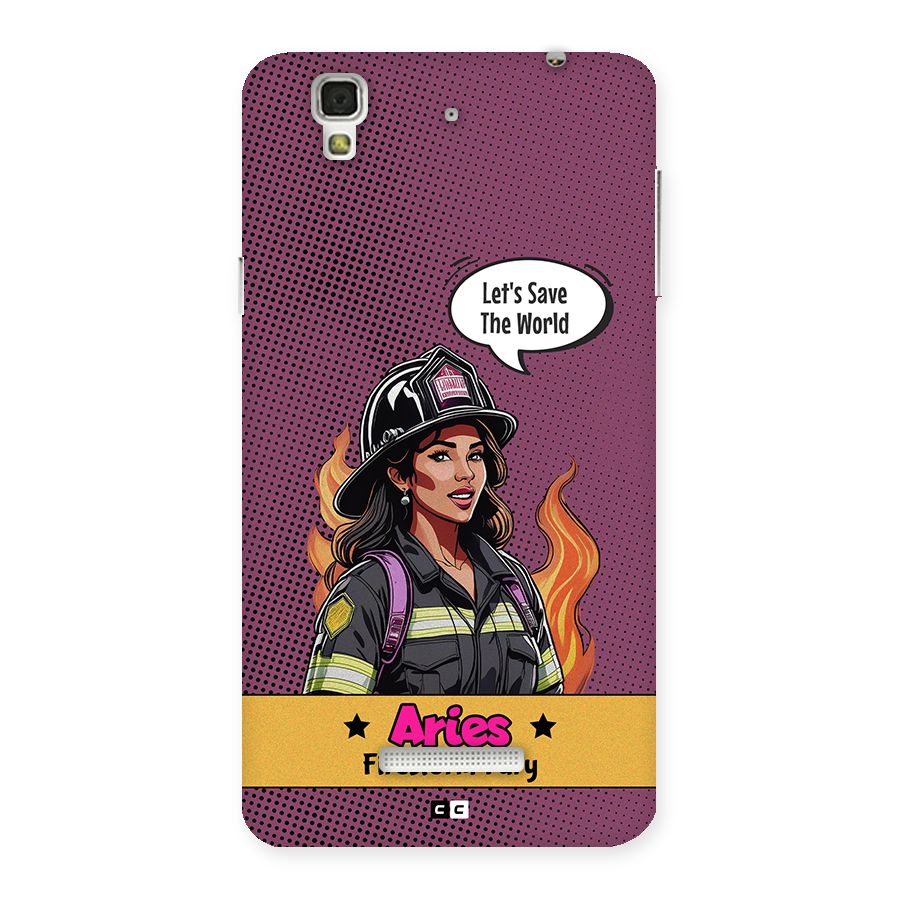 Aries Fury Back Case for YU Yureka Plus