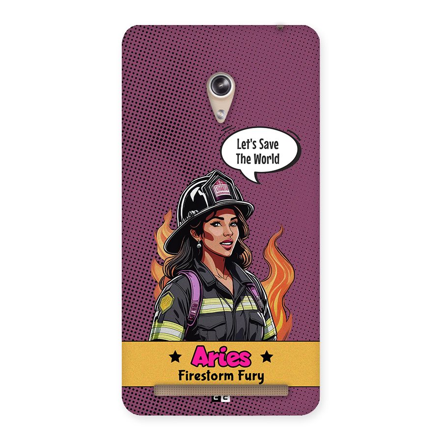 Aries Fury Back Case for Zenfone 6