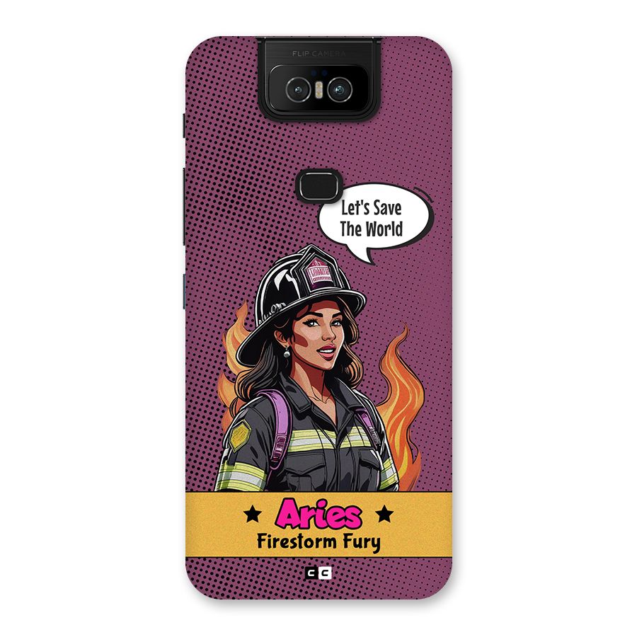 Aries Fury Back Case for Zenfone 6z