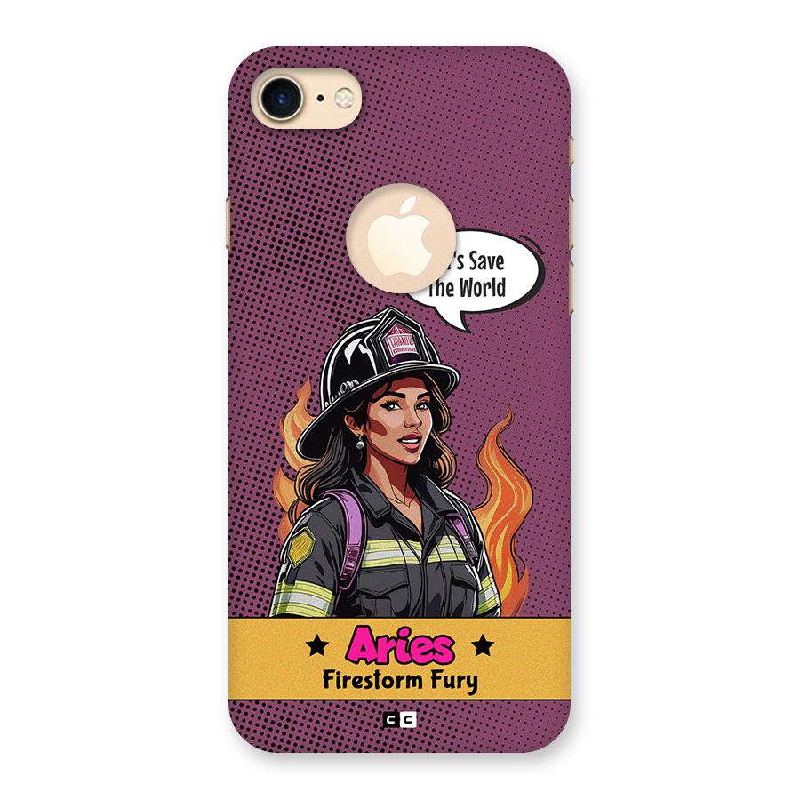 Aries Fury Back Case for iPhone 7 Logo Cut