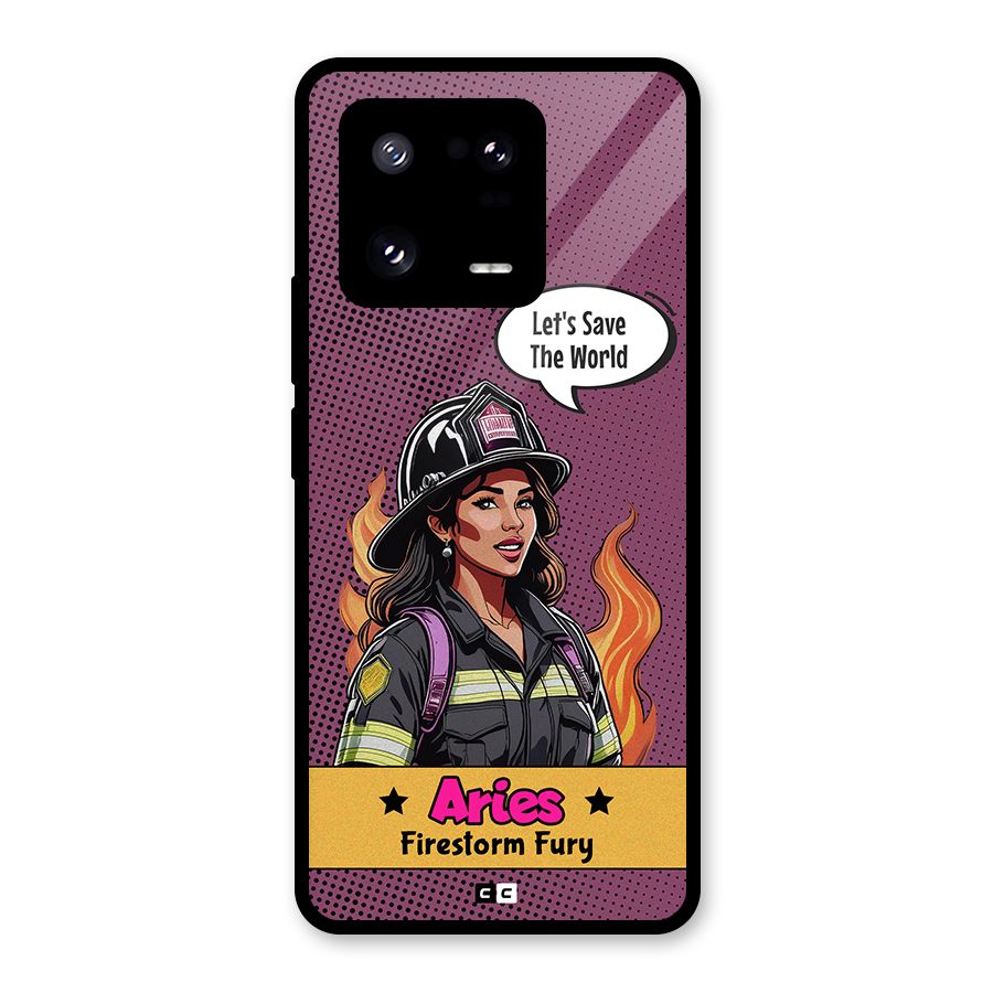 Aries Fury Glass Back Case for Xiaomi 13 Pro
