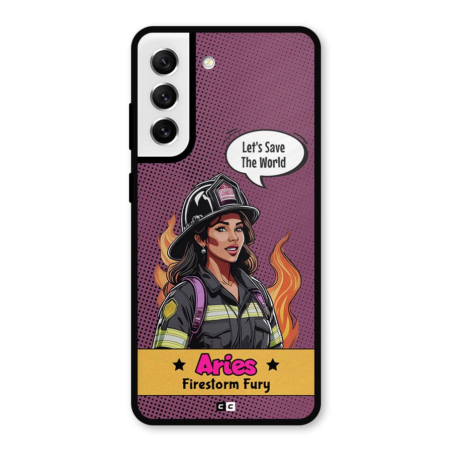 Aries Fury Metal Back Case for Galaxy S21 FE 5G