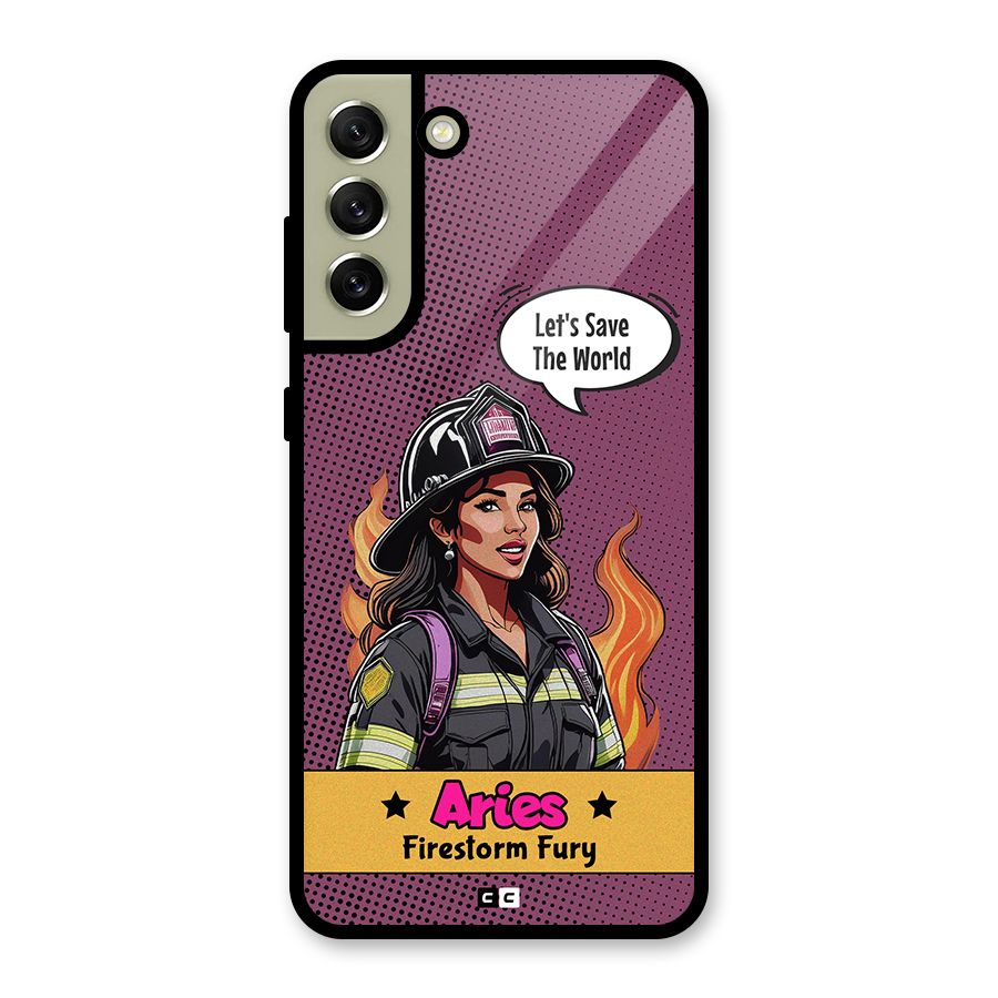 Aries Fury Metal Back Case for Galaxy S21 FE 5G (2023)