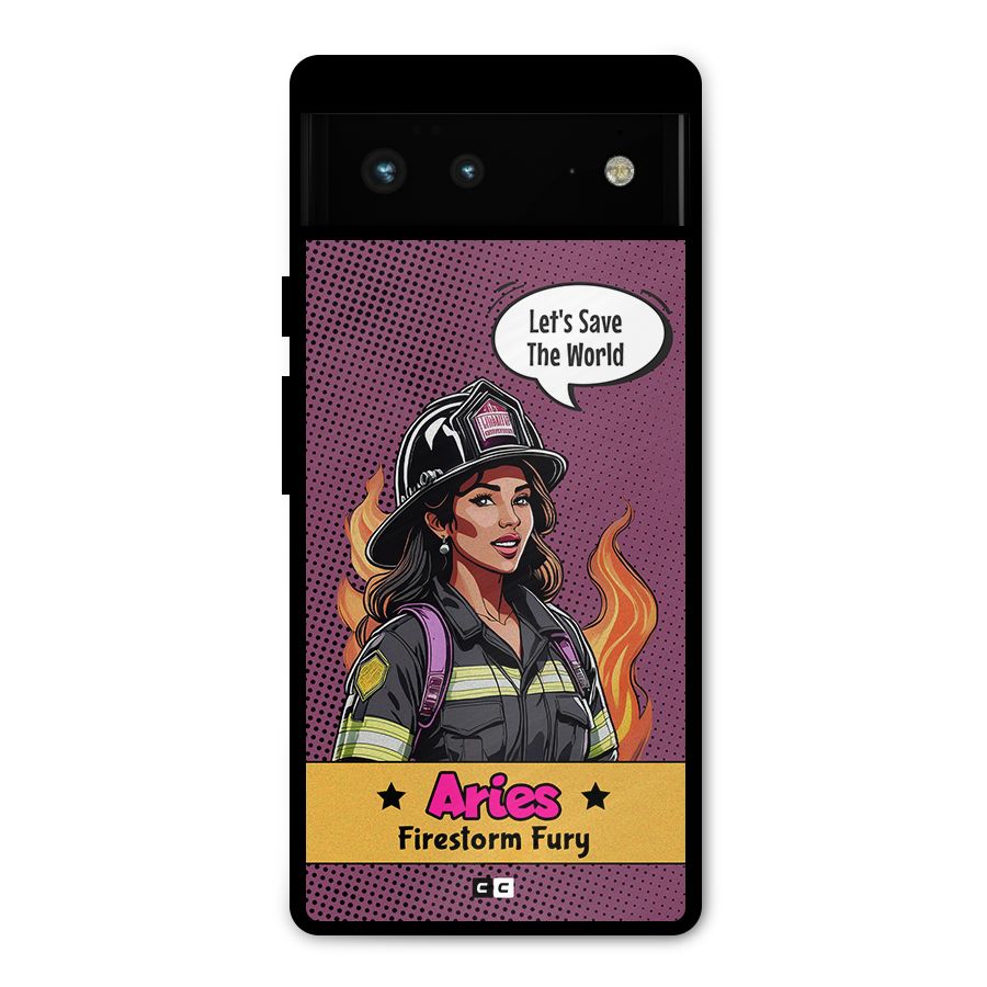 Aries Fury Metal Back Case for Google Pixel 6