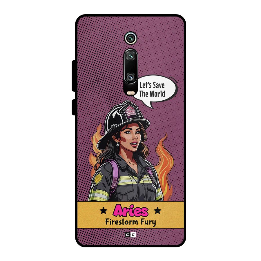 Aries Fury Metal Back Case for Redmi K20 Pro