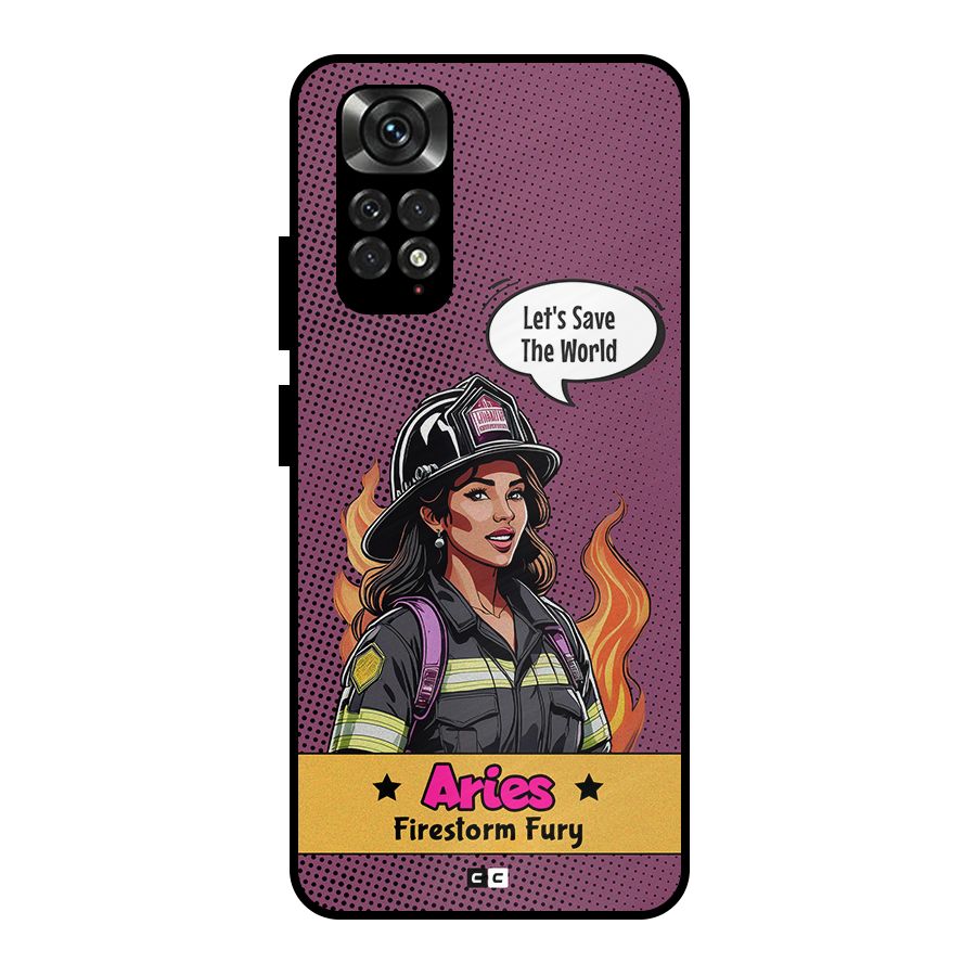Aries Fury Metal Back Case for Redmi Note 11 Pro Plus 5G