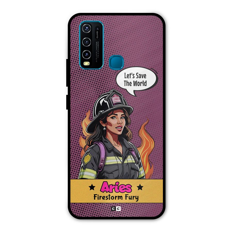 Aries Fury Metal Back Case for Vivo Y50