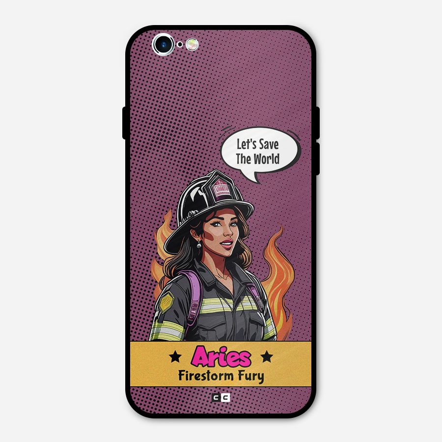 Aries Fury Metal Back Case for iPhone 6 6s