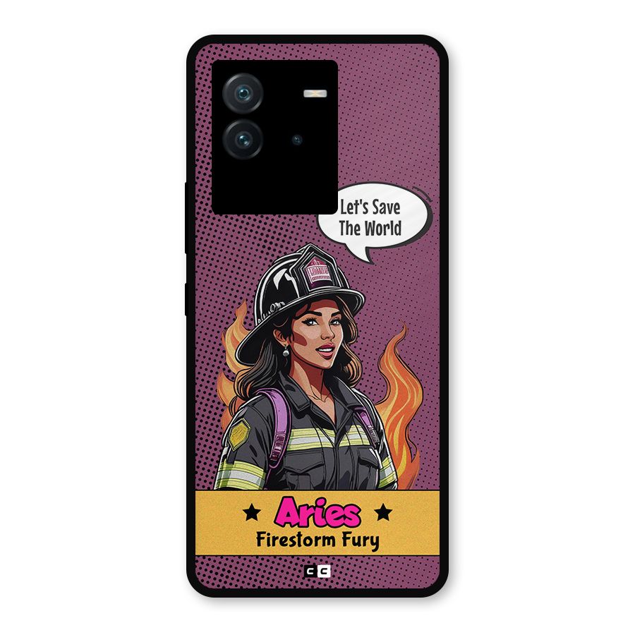 Aries Fury Metal Back Case for iQOO Neo 6 5G