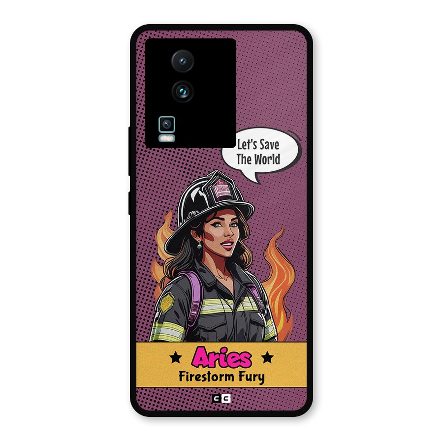 Aries Fury Metal Back Case for iQOO Neo 7