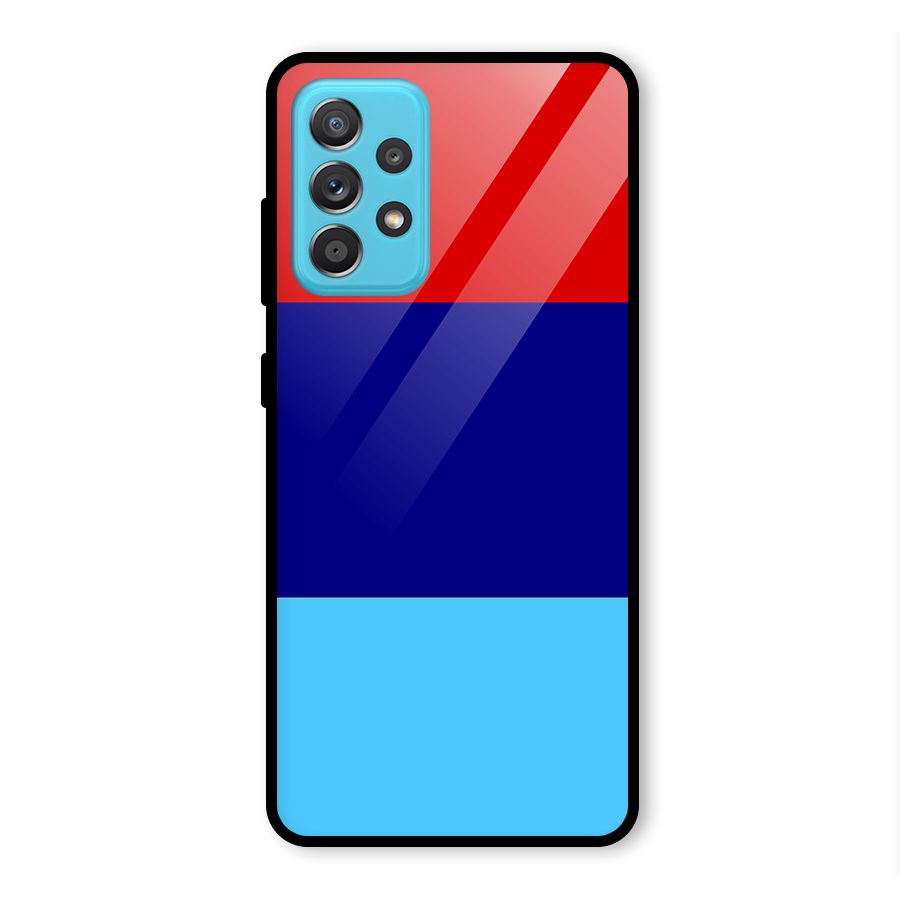 Armed Forces Stripes Glass Back Case for Galaxy A52