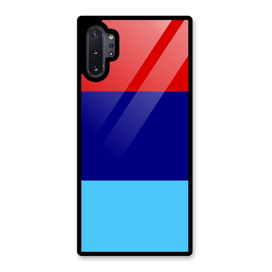 Armed Forces Stripes Glass Back Case for Galaxy Note 10 Plus