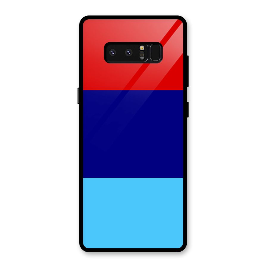 Armed Forces Stripes Glass Back Case for Galaxy Note 8
