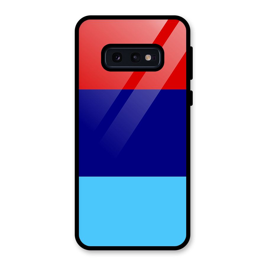 Armed Forces Stripes Glass Back Case for Galaxy S10e