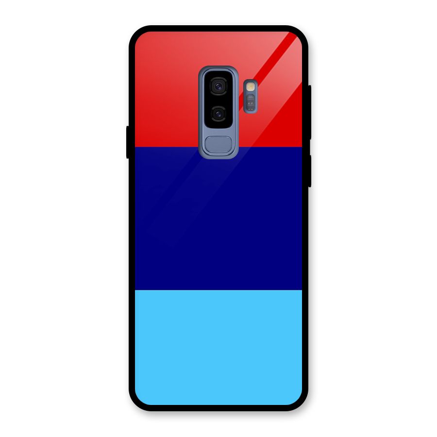 Armed Forces Stripes Glass Back Case for Galaxy S9 Plus