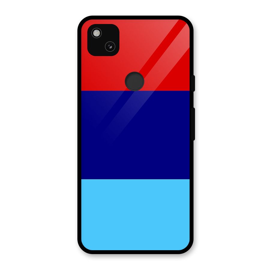 Armed Forces Stripes Glass Back Case for Google Pixel 4a