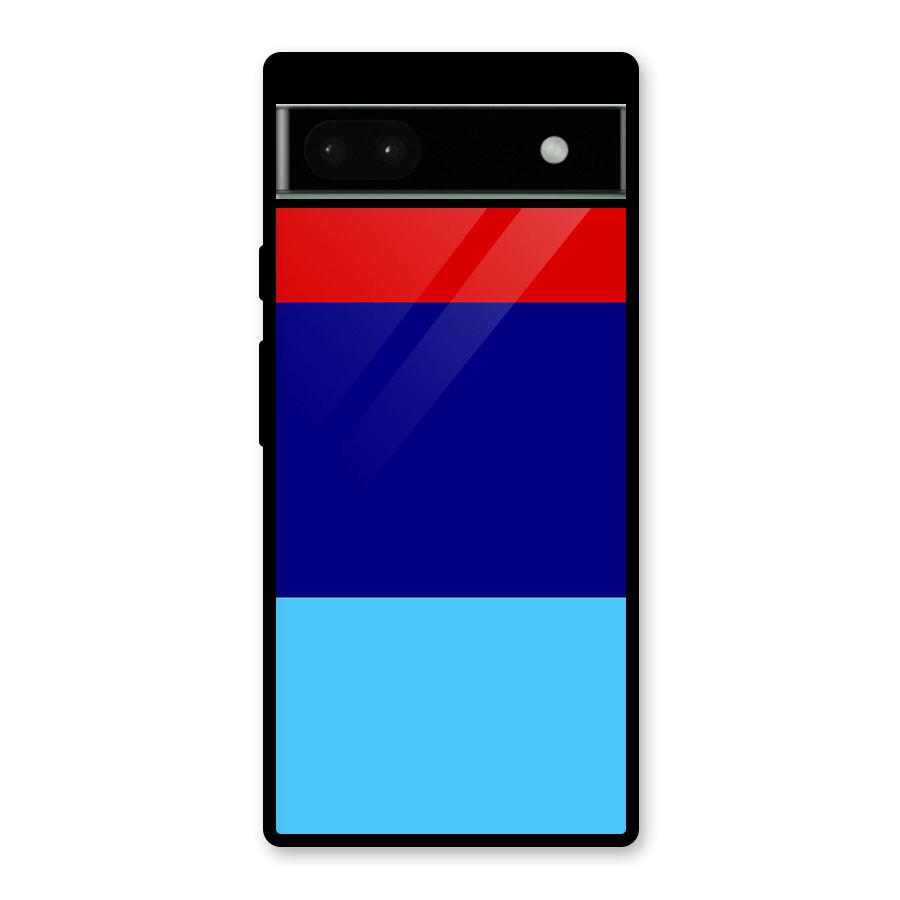 Armed Forces Stripes Glass Back Case for Google Pixel 6a