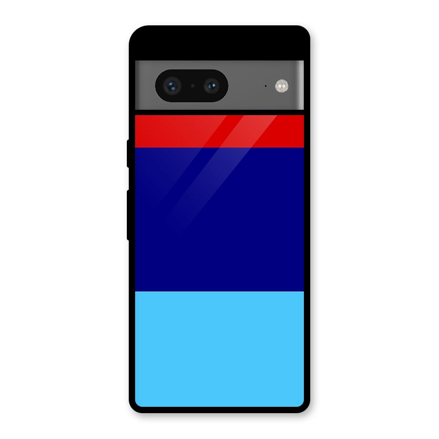 Armed Forces Stripes Glass Back Case for Google Pixel 7