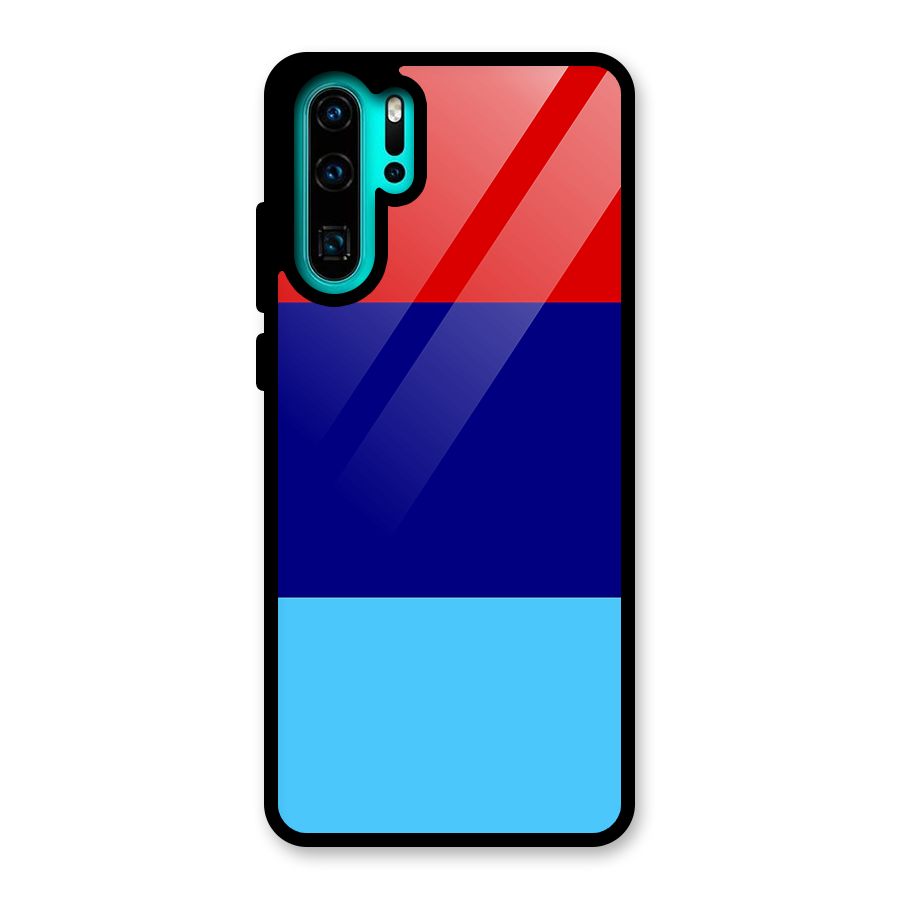 Armed Forces Stripes Glass Back Case for Huawei P30 Pro