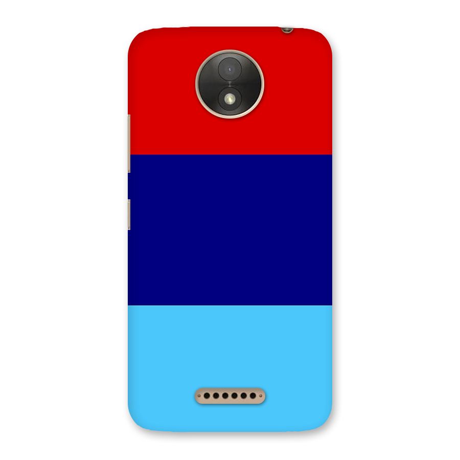 Armed Forces Stripes Back Case for Moto C Plus