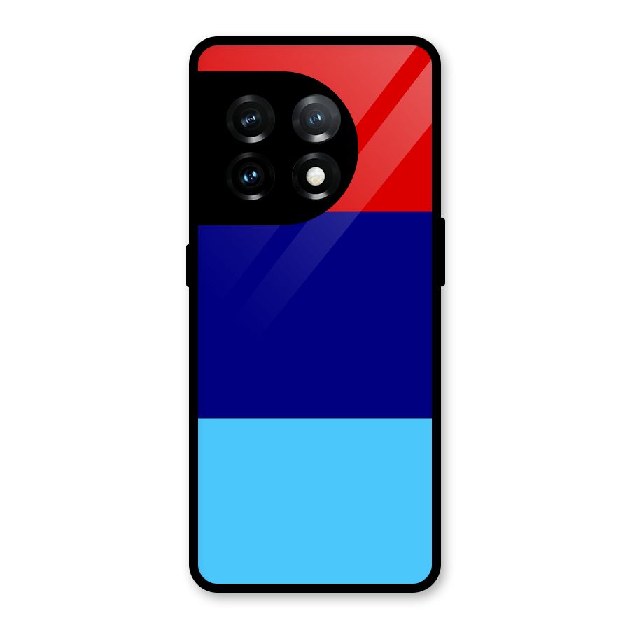 Armed Forces Stripes Glass Back Case for OnePlus 11