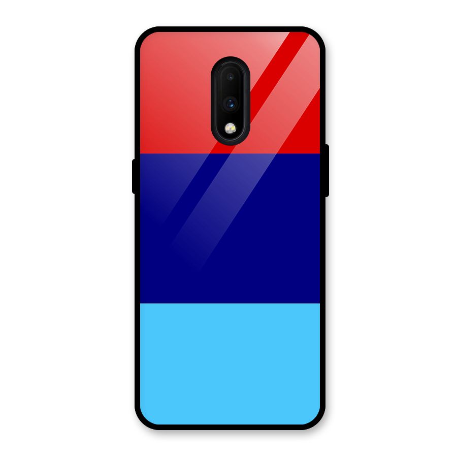 Armed Forces Stripes Glass Back Case for OnePlus 7