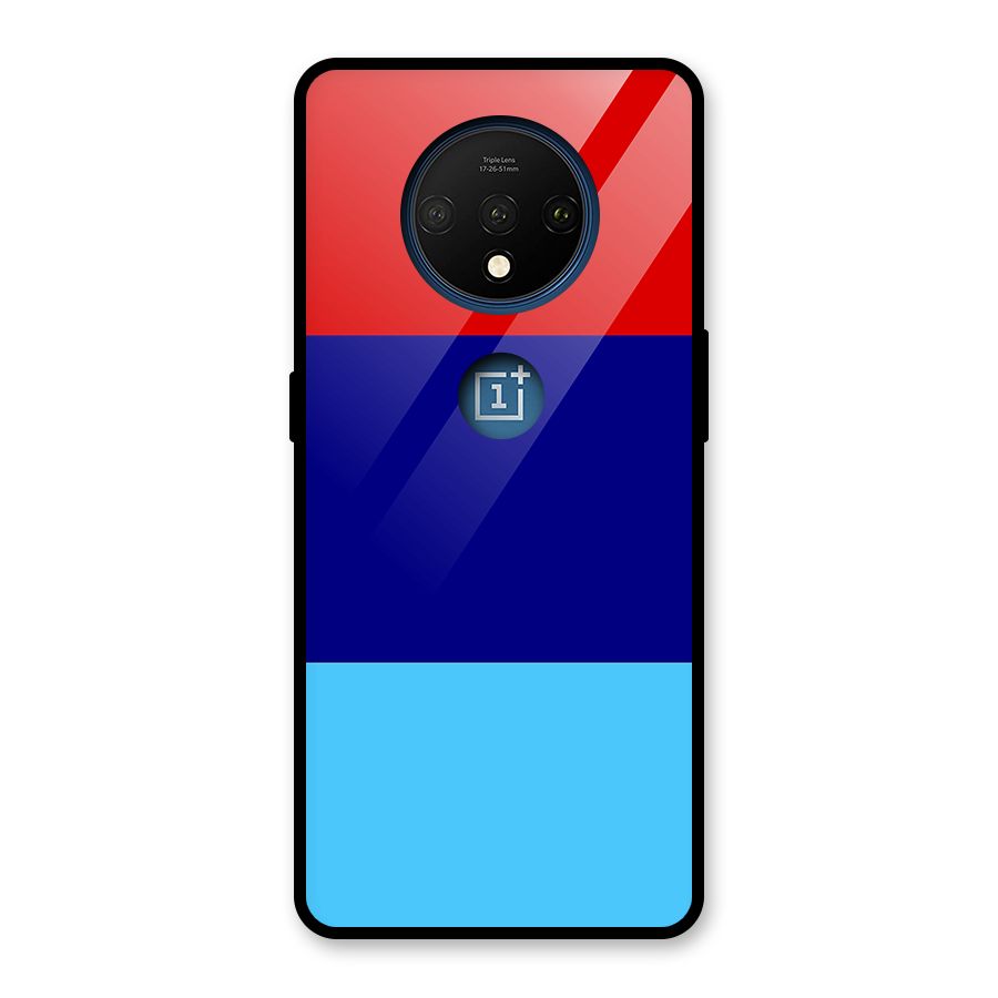 Armed Forces Stripes Glass Back Case for OnePlus 7T