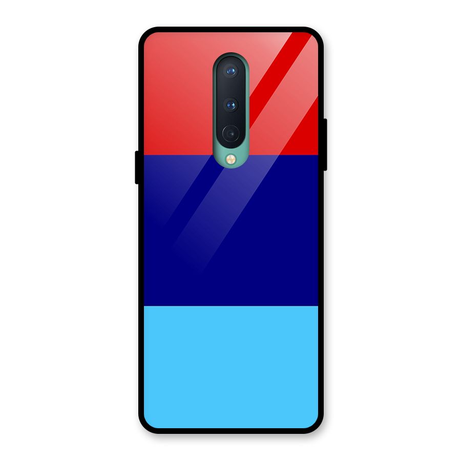 Armed Forces Stripes Glass Back Case for OnePlus 8