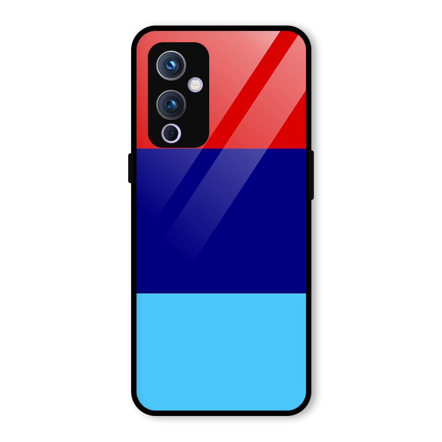Armed Forces Stripes Glass Back Case for OnePlus 9