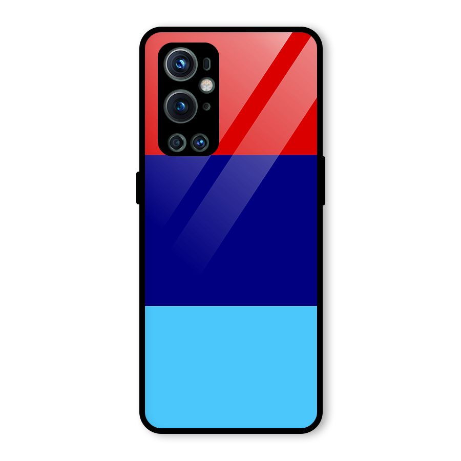 Armed Forces Stripes Glass Back Case for OnePlus 9 Pro