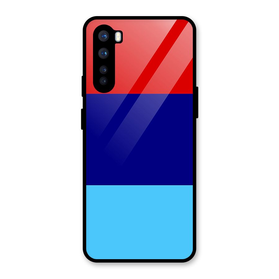 Armed Forces Stripes Glass Back Case for OnePlus Nord