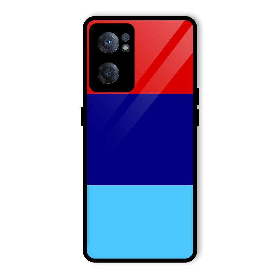 Armed Forces Stripes Glass Back Case for OnePlus Nord CE 2 5G