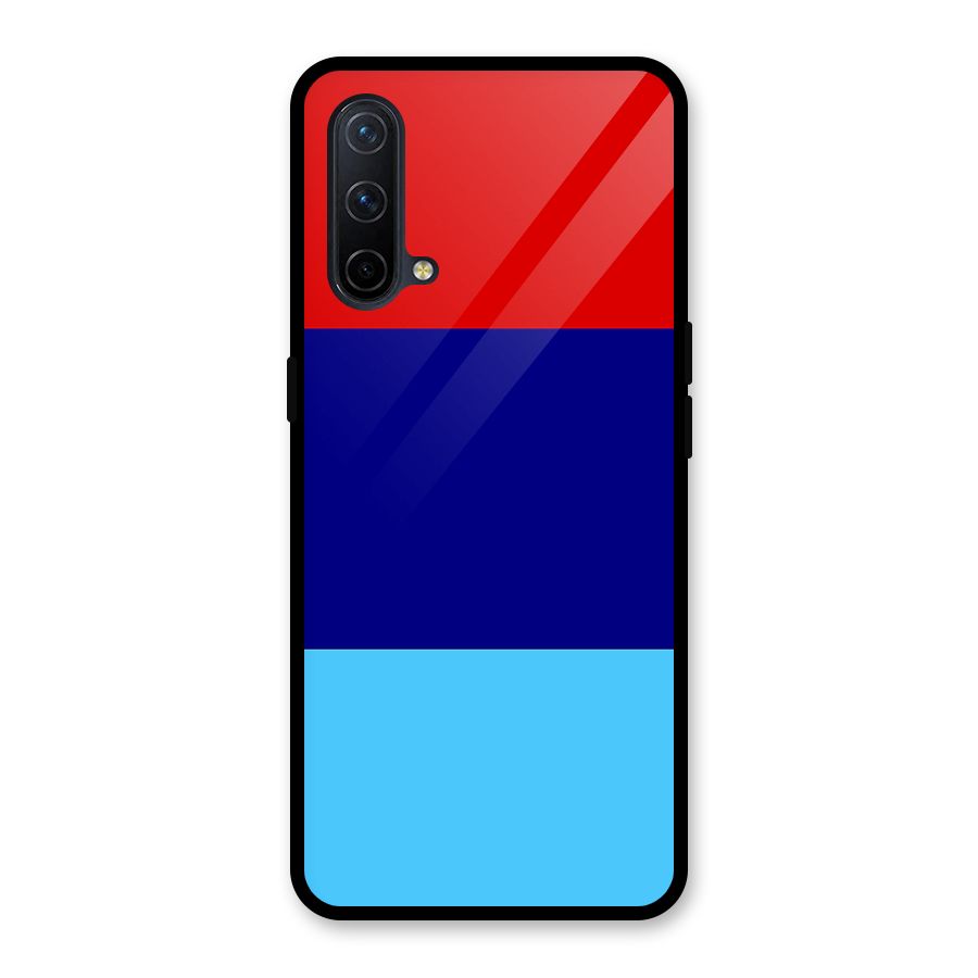 Armed Forces Stripes Glass Back Case for OnePlus Nord CE 5G