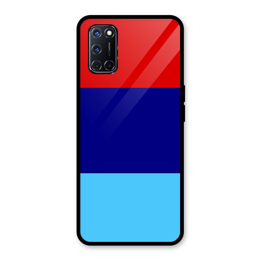 Armed Forces Stripes Glass Back Case for Oppo A52