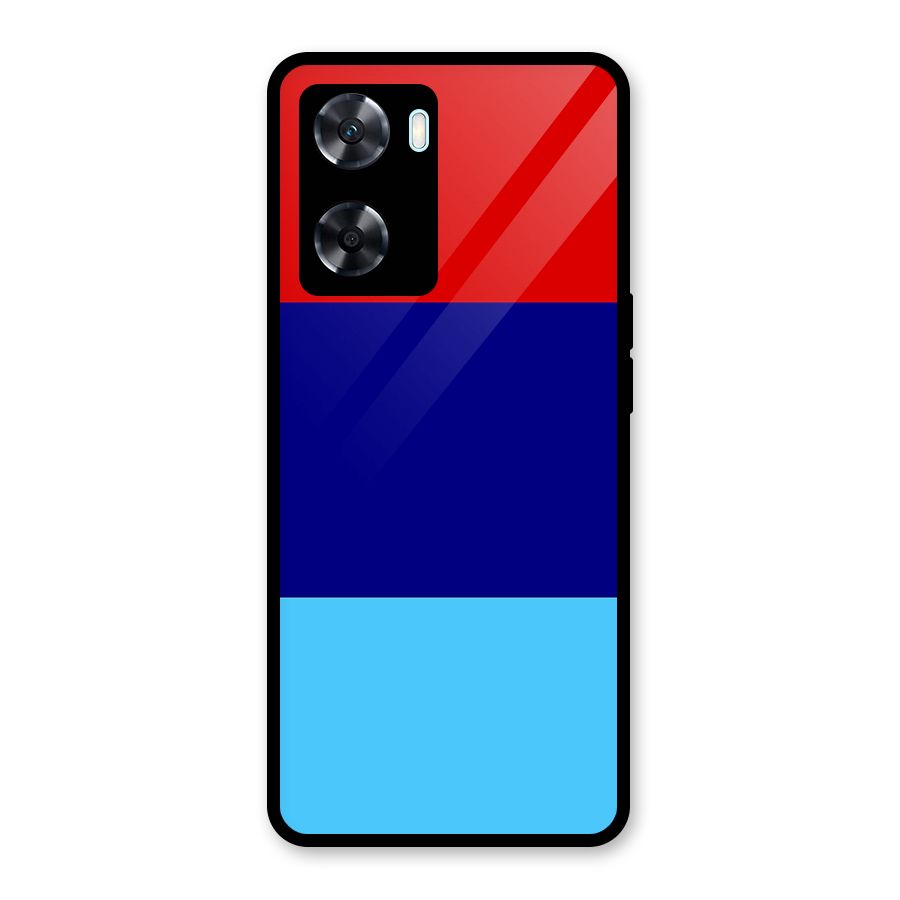 Armed Forces Stripes Glass Back Case for Oppo A77