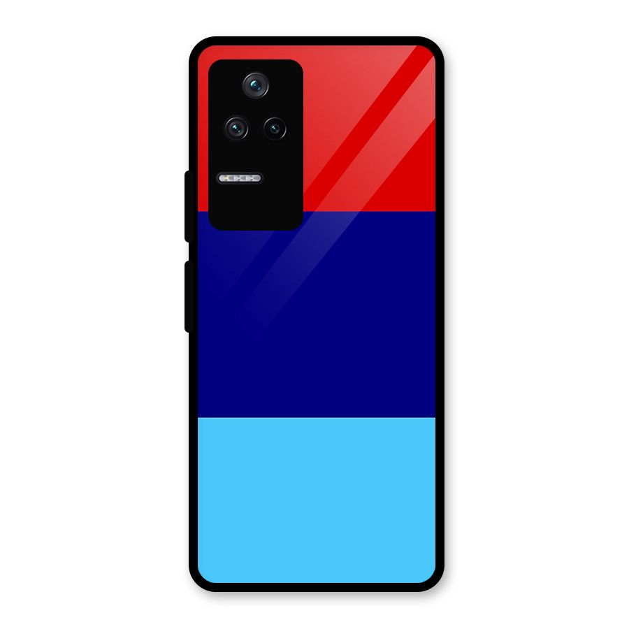 Armed Forces Stripes Glass Back Case for Poco F4 5G
