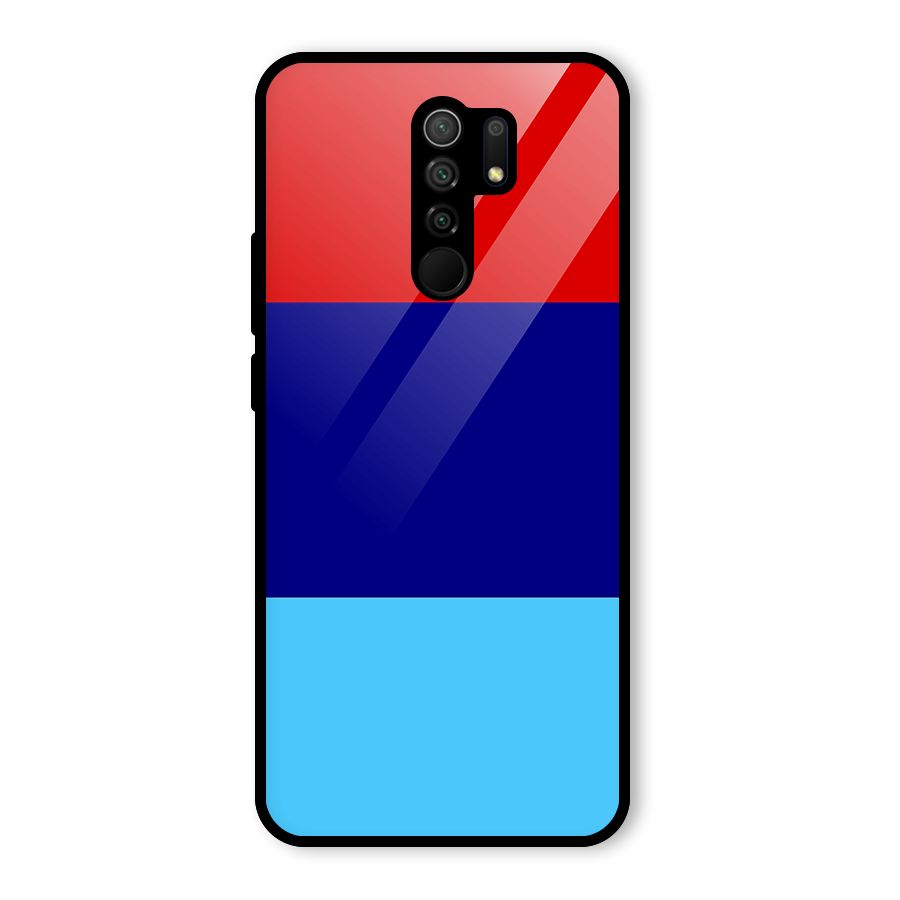 Armed Forces Stripes Glass Back Case for Poco M2