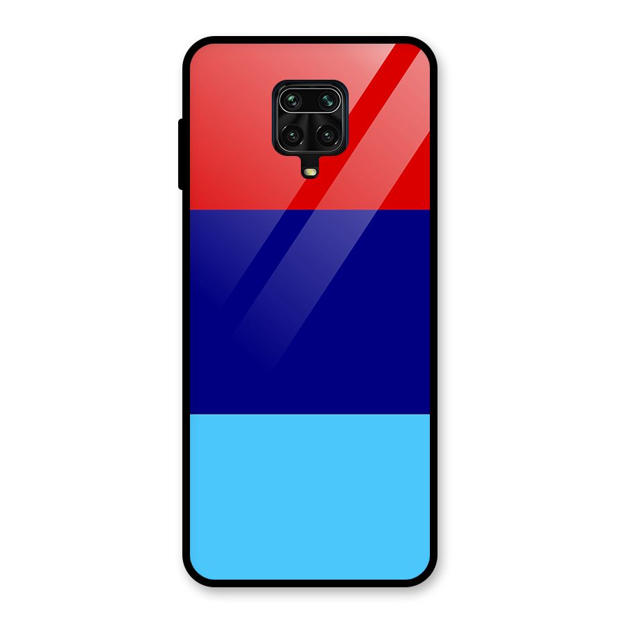 Armed Forces Stripes Glass Back Case for Poco M2 Pro