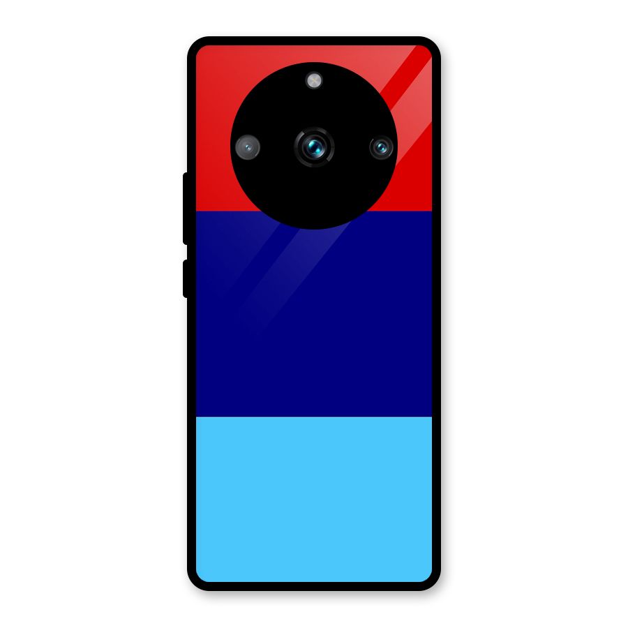 Armed Forces Stripes Glass Back Case for Realme 11 Pro