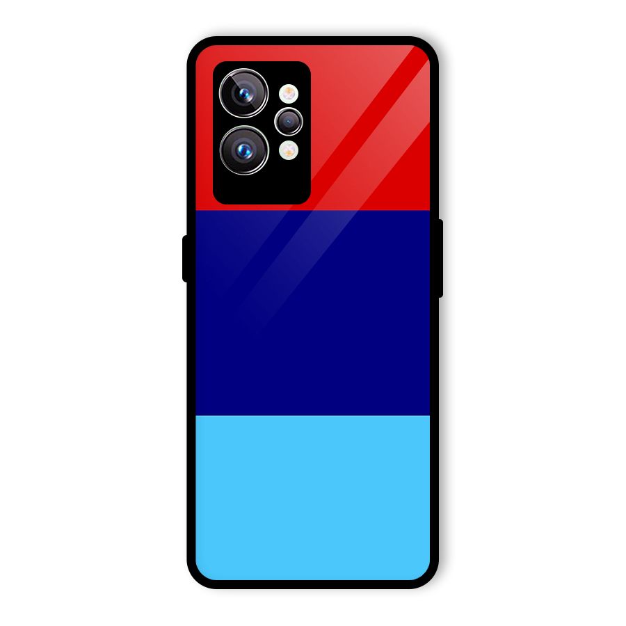 Armed Forces Stripes Glass Back Case for Realme GT2 Pro