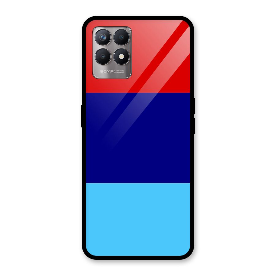 Armed Forces Stripes Glass Back Case for Realme Narzo 50