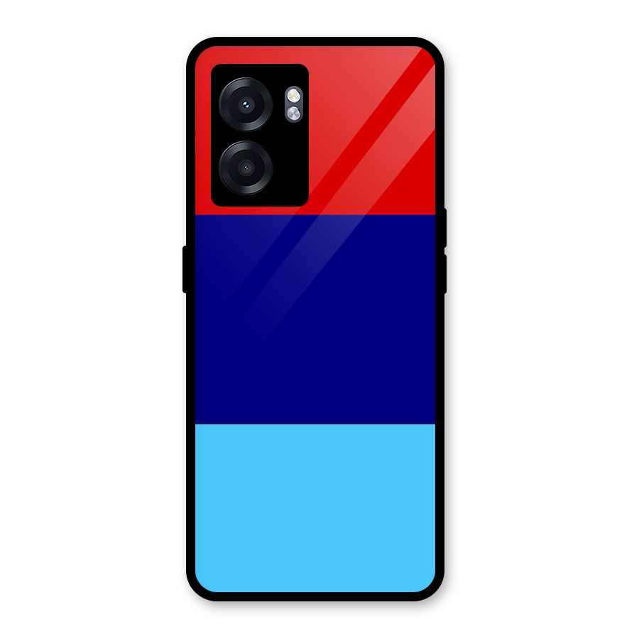 Armed Forces Stripes Glass Back Case for Realme Narzo 50 5G