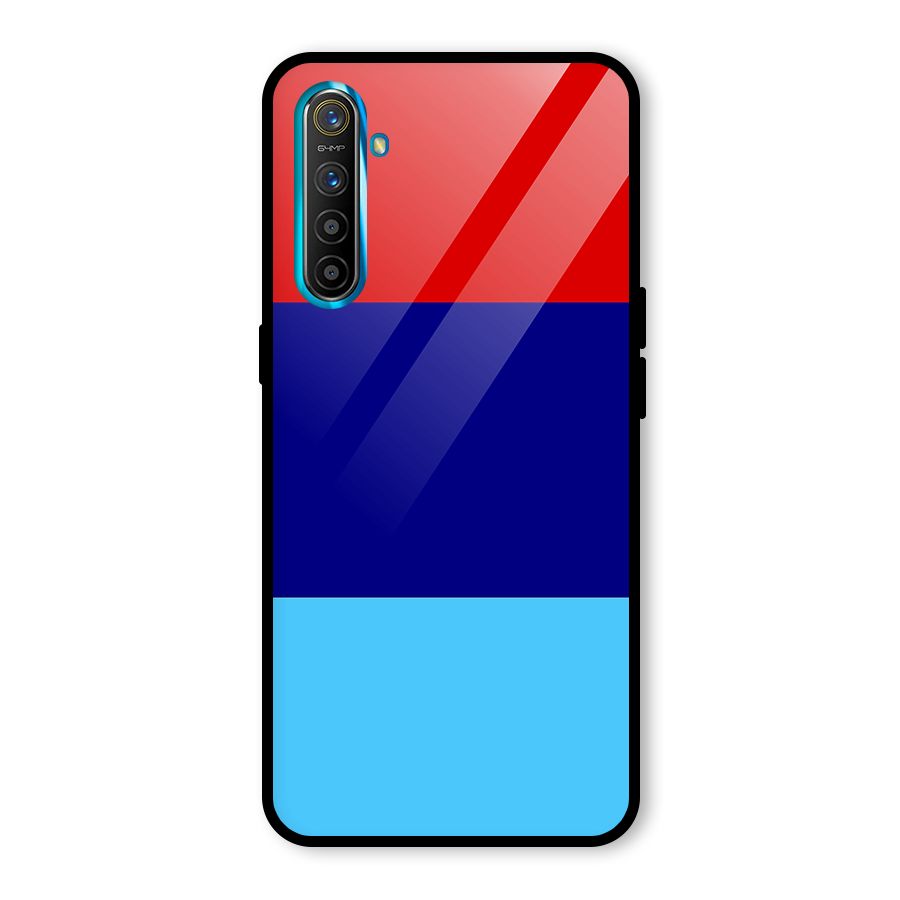 Armed Forces Stripes Glass Back Case for Realme X2