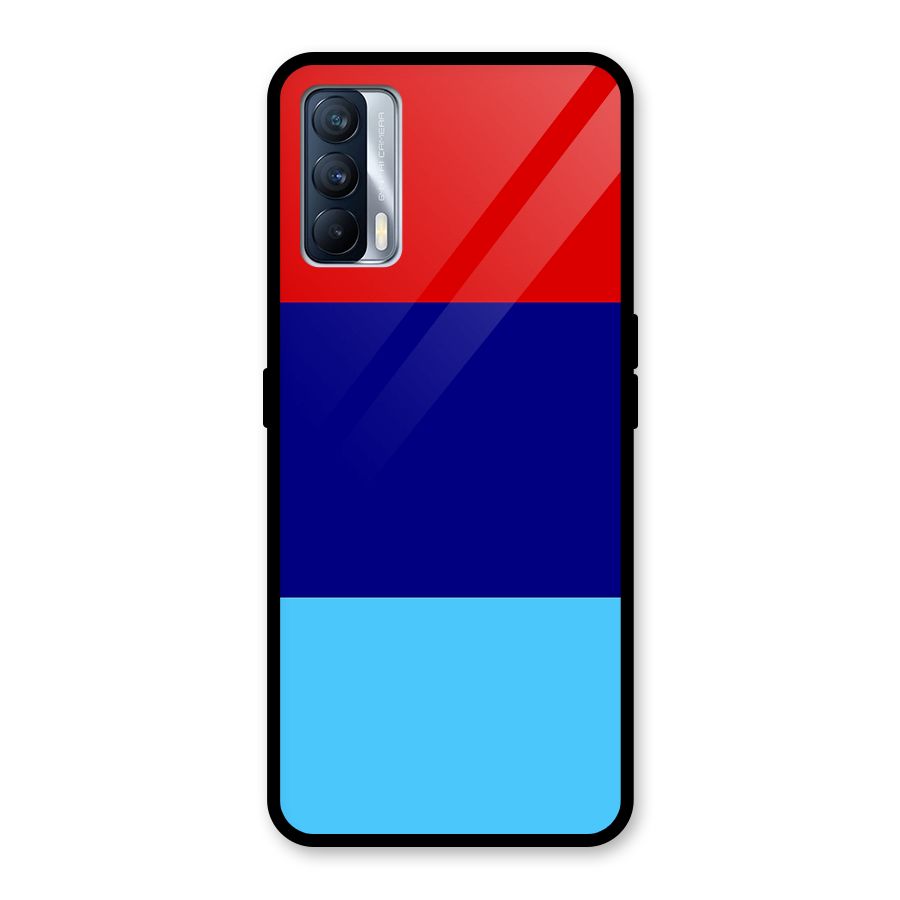 Armed Forces Stripes Glass Back Case for Realme X7