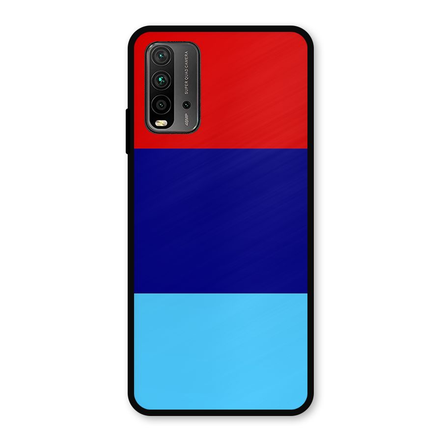 Armed Forces Stripes Glass Back Case for Redmi 9 Power