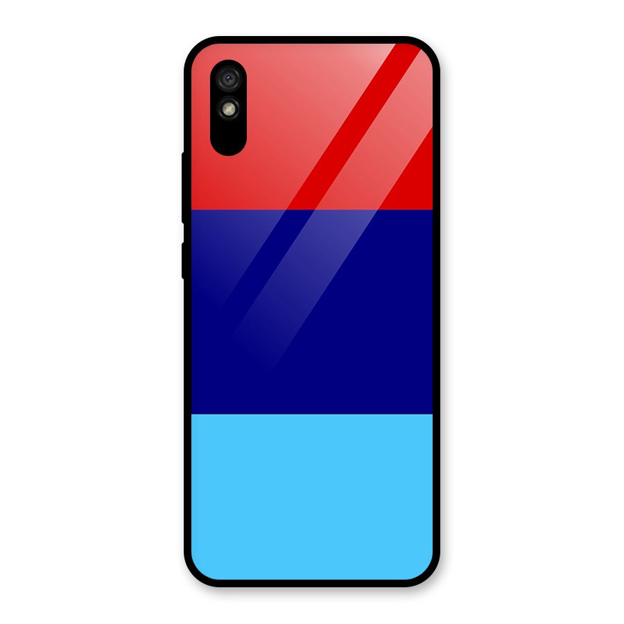 Armed Forces Stripes Glass Back Case for Redmi 9i